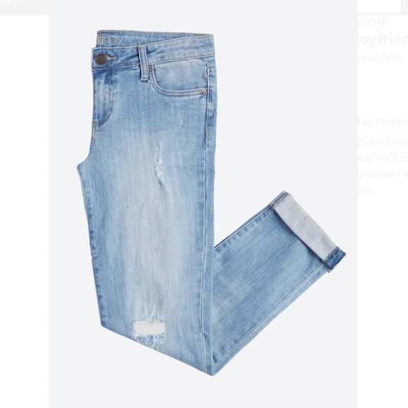 Kut from the Kloth Denim - Kut from the Kloth - Catherine Boyfriend Cuffed Jeans - Size 0